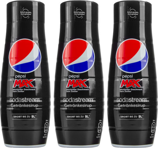 Sodastream Syrup Sugar Free Pepsi Max 440 Ml 3 Pieces