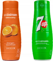 Sodastream Syrup Classics Orange 440ml + 7up 44...