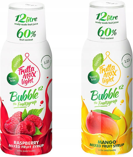 Fruttamax Syrup Malina Light 500ml + Mango Light 500ml 2 Pieces
