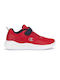 Softy Evolve Low Cut Αθλητικά Παιδικά Παπούτσια Running με Σκρατς Κόκκινα