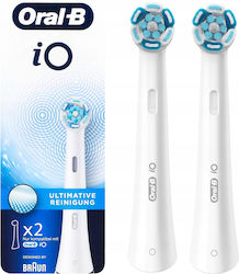 Oral-b Elektrische Zahnbürsten-Ersatzköpfe Io Ultimate Clean Weiß 2 Stück