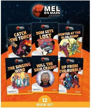Phonic Books Mel On Mars Adjacent Consonants Consonant Digraphs Suffixes Ed Ing Phonic Books Ltd