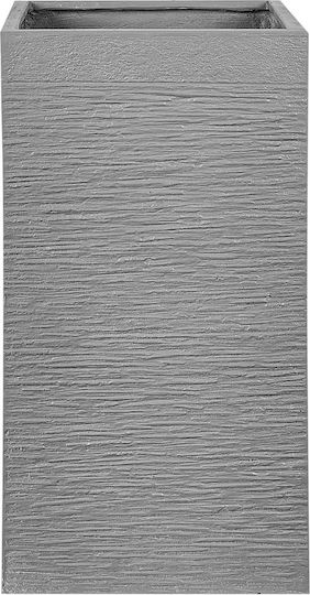 Сив сандък за растения Dion 40 x 40 x 77 см