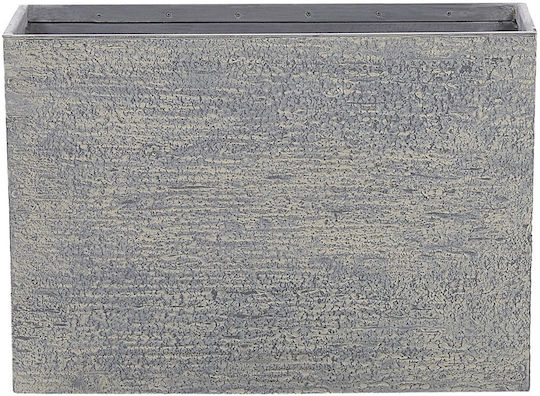Planter 29 X 70 X 50 Cm Gray Edessa