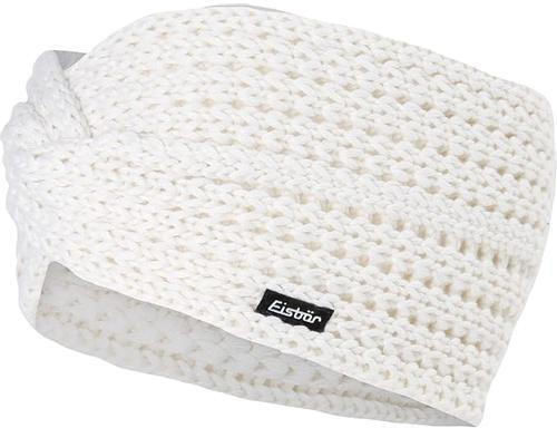 Unisex Headband Knitted in White color