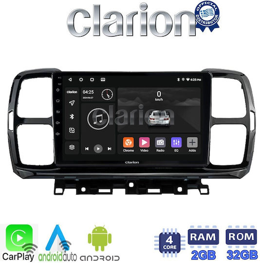 Clarion Ηχοσύστημα Αυτοκινήτου για Citroen C5 Aircross 2017 > 2021 (Bluetooth/USB/WiFi/GPS/Apple-Carplay/Android-Auto)