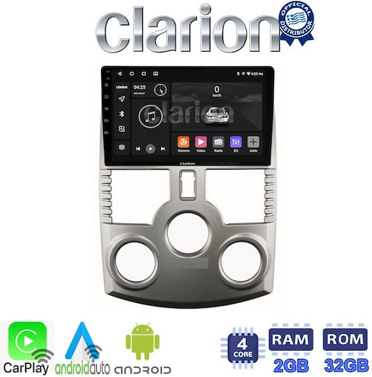 Clarion Sistem Audio Auto pentru Daihatsu Terios 2007> 2018 (Bluetooth/USB/WiFi/GPS/Apple-Carplay/Android-Auto) cu Ecran Tactil 9.5"