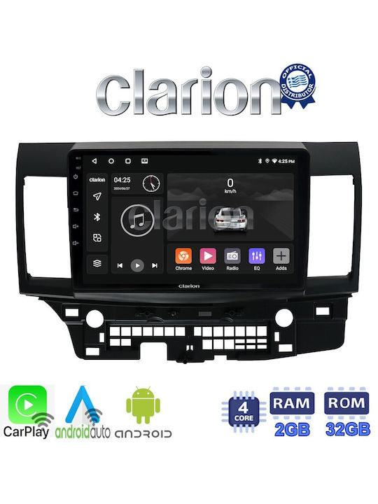 Clarion Car Audio System for Mitsubishi Lancer 2008> (Bluetooth/USB/WiFi/GPS/Apple-Carplay/Android-Auto)