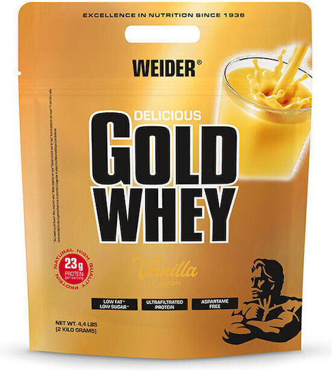 Weider Gold Whey Πρωτεΐνη Ορού Γάλακτος με Γεύση Βανίλια 2kg