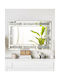 90 Cm Silver Wall Mirror Avrille