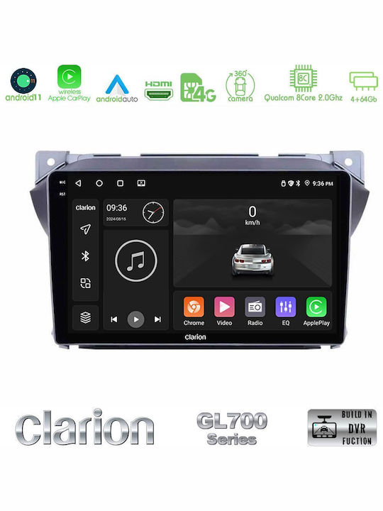 Clarion Автомобилна Аудио Система (Блутут/USB/WiFi/GPS/Apple-Carplay/Android-Auto)