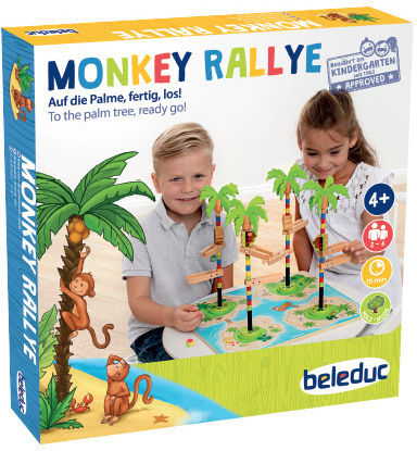 Επιτραπέζιο Παιχνίδι Monkey Race 3+ Ετών Beleduc