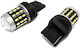 Led 7440 W21w 12-24v Canbus 1800lm White Bulb A Lens