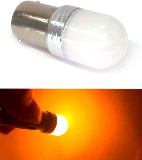 Led Ba15s P21w 12-24v Canbus Orange