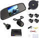 Reversing Camera Parking Sensors Screen In Mirror Set