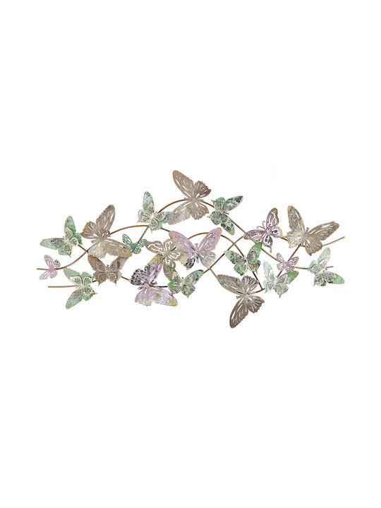 Multicolored Butterfly Wall Decoration Gallium