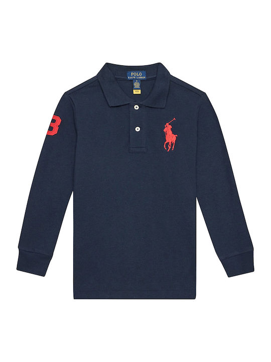 Ralph Lauren Kids Polo Long Sleeve Refined Navy