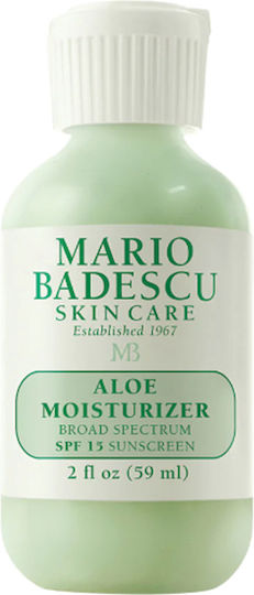 Mario Badescu Aloe Moisturizer Creme Gesicht Tag mit SPF15 mit Aloe Vera 59ml