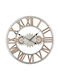 Wall Clock Ø 46 Cm Silver-gold Seon