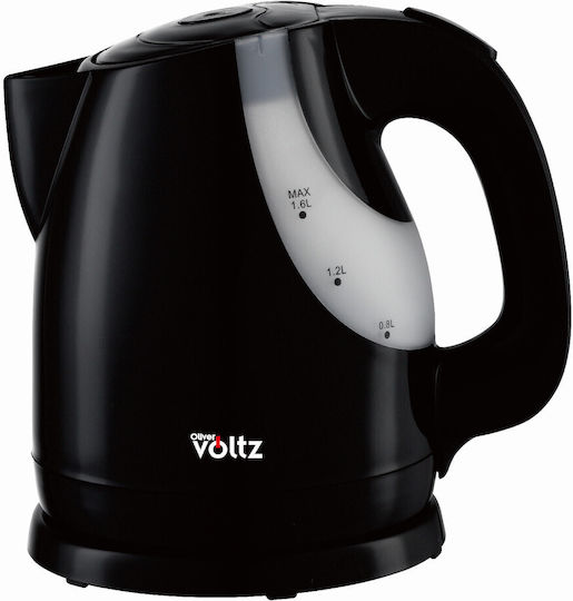 Voltz OV51230V Електрическа Кана 1.6л 2200W Черна