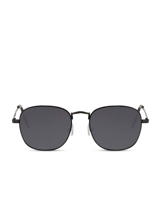 LimeShade Sunglasses with Black Metal Frame and Black Lens LS6496