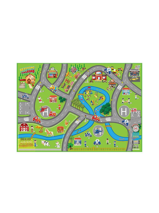 Kids Rug Verde 150x100cm