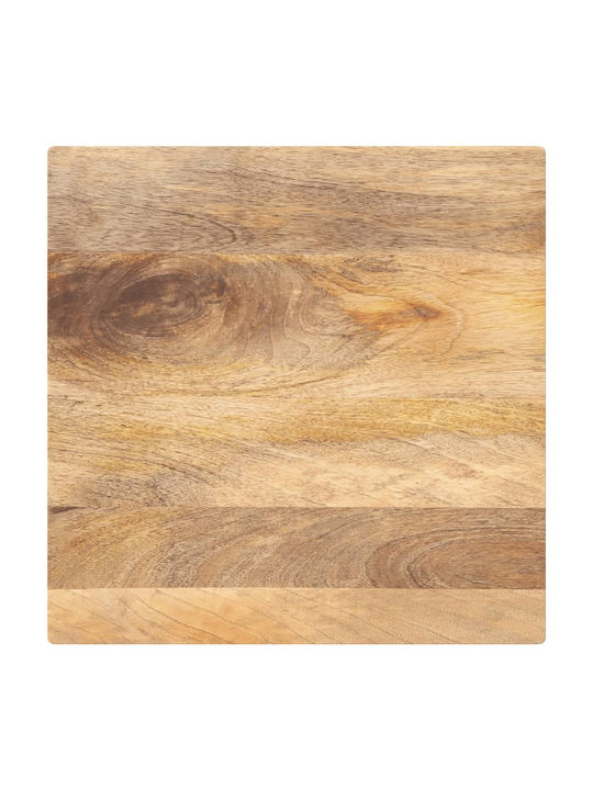 vidaXL Square Table Surface made of Solid Wood Mango 60x60x3.8cm 371531 1pcs