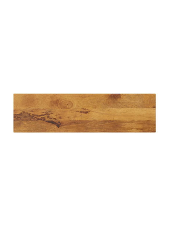 vidaXL Rectangular Table Surface made of Solid Wood Mango 100x20x2.5cm 371556 1pcs