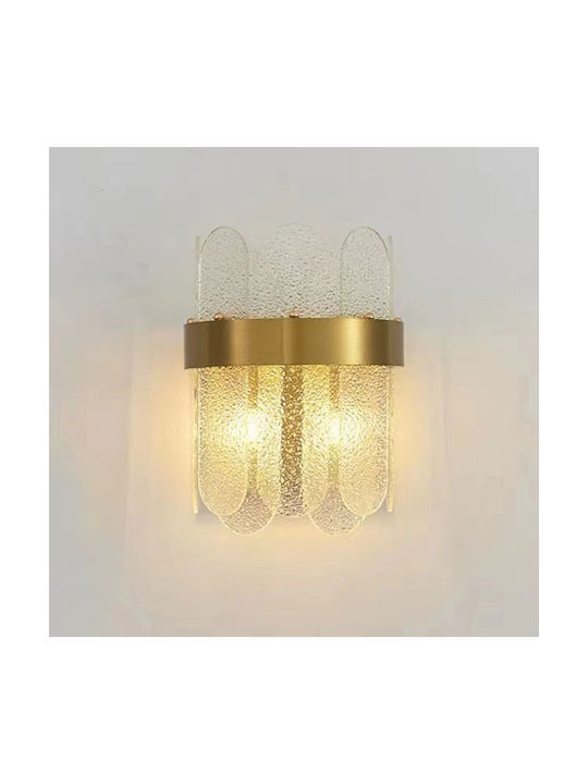 Elmark Lamp Wall with Socket G9 Gold