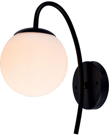 Elmark Lamp Wall with Socket E27 Black