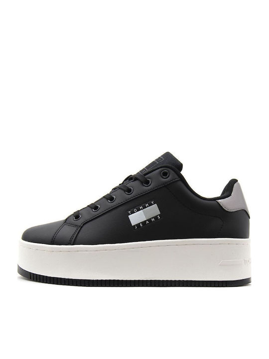 Γυναικεία Flatforms Sneakers Μαύρο