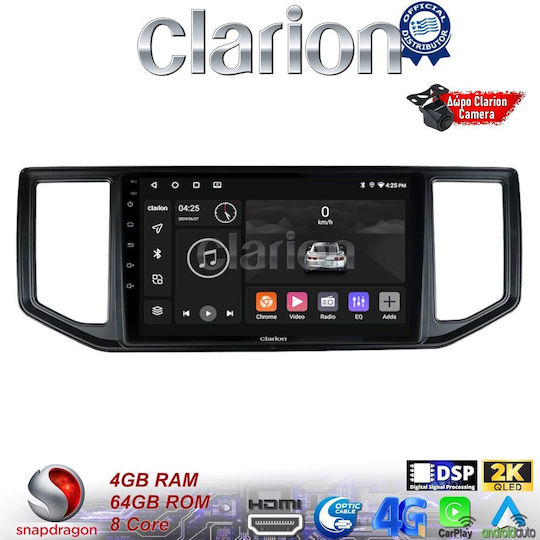 Clarion Ηχοσύστημα Αυτοκινήτου για Volkswagen Crafter 2017 > 2021 (Bluetooth/USB/WiFi/GPS/Apple-Carplay/Android-Auto)