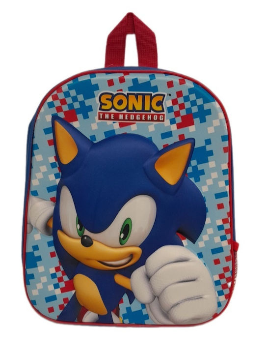 Ghiozdan Școlar Grădinița Sonic 3d 32x26x10cm 1000eva31-31602 Ghiozdan Școlar Grădinița Sonic 3d 32x26x10cm 1000eva31-31602