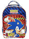 Σχολική Τσάντα Πλάτης Δημοτικού Sonic 45x28x17cm 16292-3217