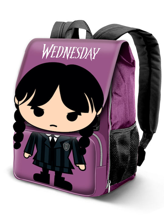 Wednesday Chibi Flap Backpack 45cm 8445118063509 Wednesday Chibi Flap Backpack 45cm 8445118063509