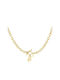 Luminal Necklace from Gold Plated Steel