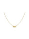 Luminal Necklace from Gold Plated Steel