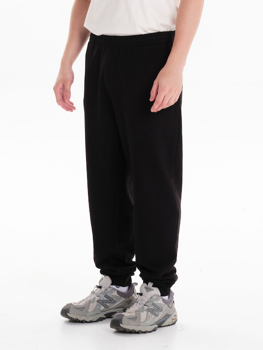Sweatpants with Elastic Black