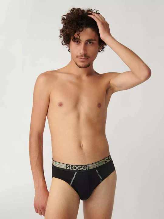 Go Abc Herren Slips Black 2Packung