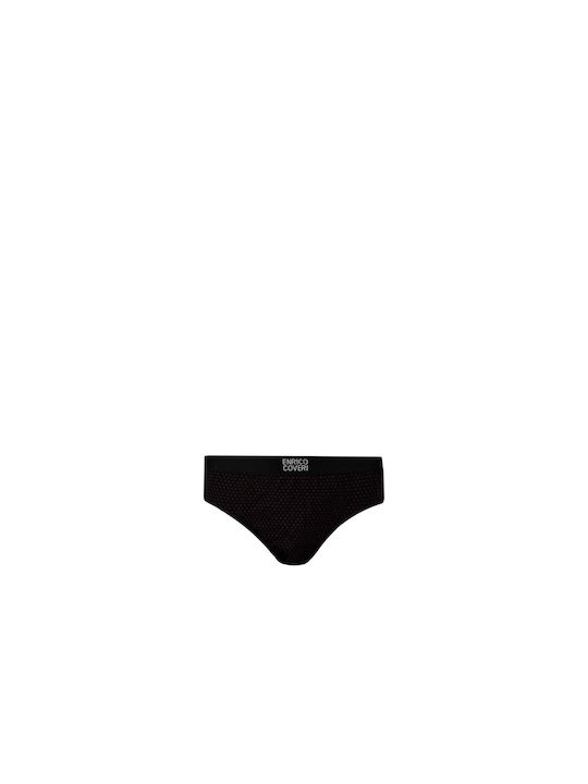 Enrico Coveri Men's Slip Black