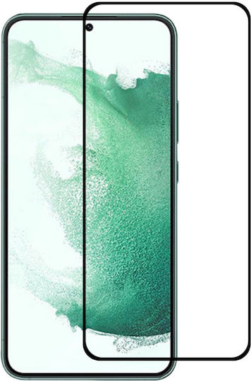 3D 0.3мм Пълно лепило Закалено стъкло Черен (Galaxy S23+)