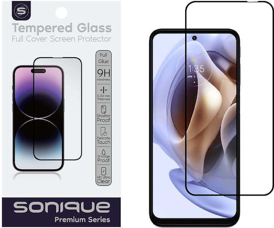 Hardy Glass Sonique Premium Series HD Full Cover 9H Motorola Moto G31 4G Moto G41 4G Black