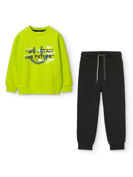 Boboli Kids Sweatpants Set Green