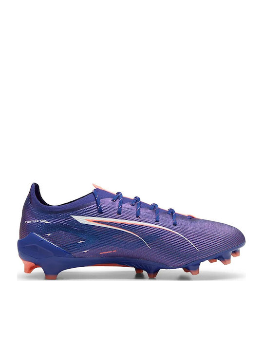 PUMA Ultra 5 Ultimate Ποδοσφαιρικά Παπούτσια με Τάπες FG Μωβ PUMA Ultra 5 Ultimate Ποδοσφαιρικά Παπούτσια με Τάπες FG Μωβ