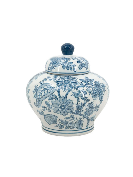 Artekko Decorative Vase Melania White 23x23x23cm