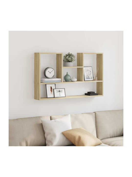 Brown Wall Shelf 99x15x60cm