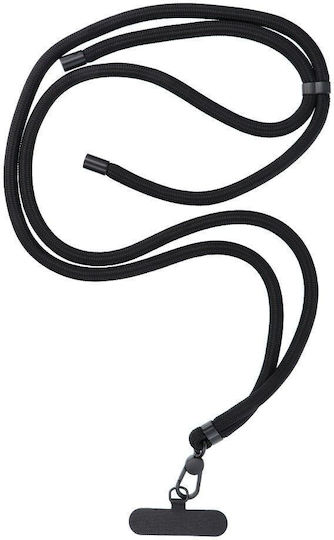 Swing Neck Strap for Mobile Phones Black