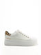 Plato Femei Sneakers White / Leopard