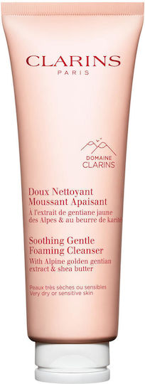 Clarins Sanfter Beruhigender Gesichtsreiniger Schaumstoff mit Beruhigender Wirkung 125ml