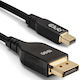 Club3D Cablu DisplayPort - DisplayPort 1m Negru (CAC-1116)